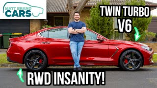 Genesis G70 2020 Review (3.3T V6) // A $30,000 Better Kia Stinger GT?!