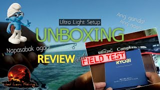 Cangkek 682UL ?? x Ryobi Smurfs 1000  ?? | Ultralight Setup Unboxing, Review and Fieldtest