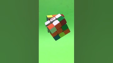 My Rubik’s Cube can solve itself #cubingshorts #animationshorts  #stopmotion #speedcubing