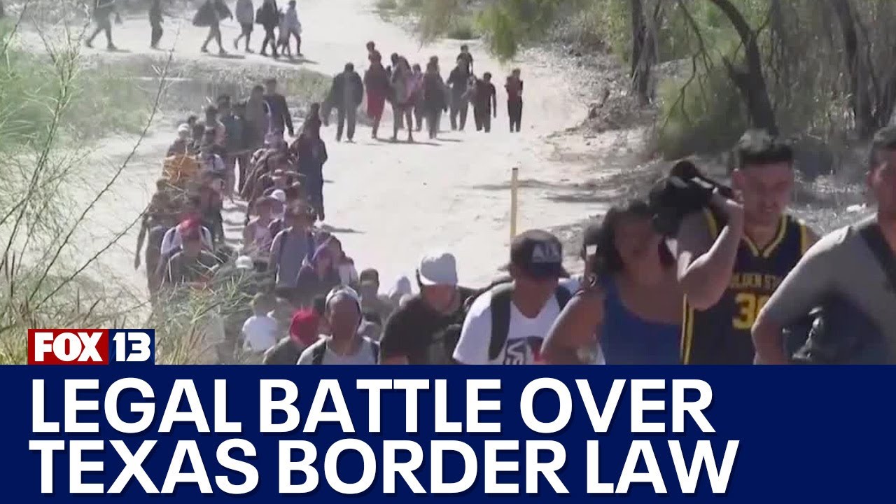 Legal battle ensues over Texas border law YouTube