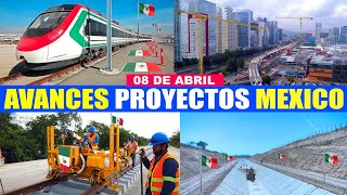 ASI AVANZAN Y TOMAN FORMA LAS MEGA OBRAS DE MEXICO TREN MEXICO TOLUCA, REFINERIA, METRO, TREN MAYA