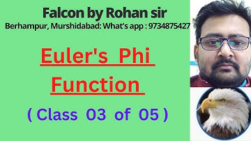 16.c) Number theory : Euler