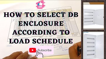 How to select DB enclosure according to load schedule | Db Selection