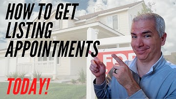 How To Get Listing Appointments - Set Appointments Today With This!