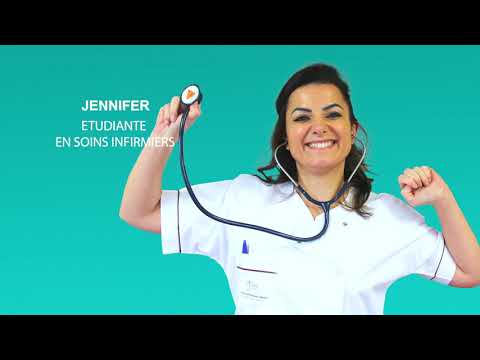 IFSI-IFAS du CHAL à Annemasse - Ambilly - Interview de Jennifer, étudiante en soins infirmiers