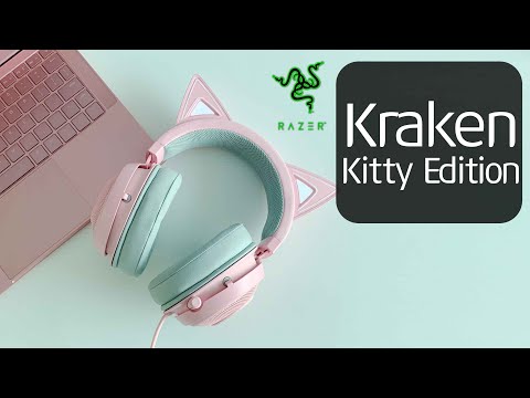 RAZER Kraken Kitty Edition [F.P.I ASMR] 레이저 크라켄 키티 에디션 [일인칭 ASMR 리뷰]