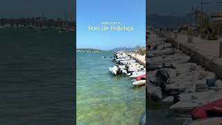 Port de Pollença in Mallorca #mallorca #pollenca #islasbaleares #spain #beach #mediterranean