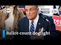 US election results: Battle over the counting of ballot papers intensifies | DW News