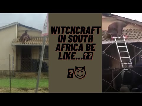 Witchcraft In South Africa Be Like👀🔥🔥(Granny found on top of the roof🤯) #ziyakhala #mzansinews🔥🔥🔥