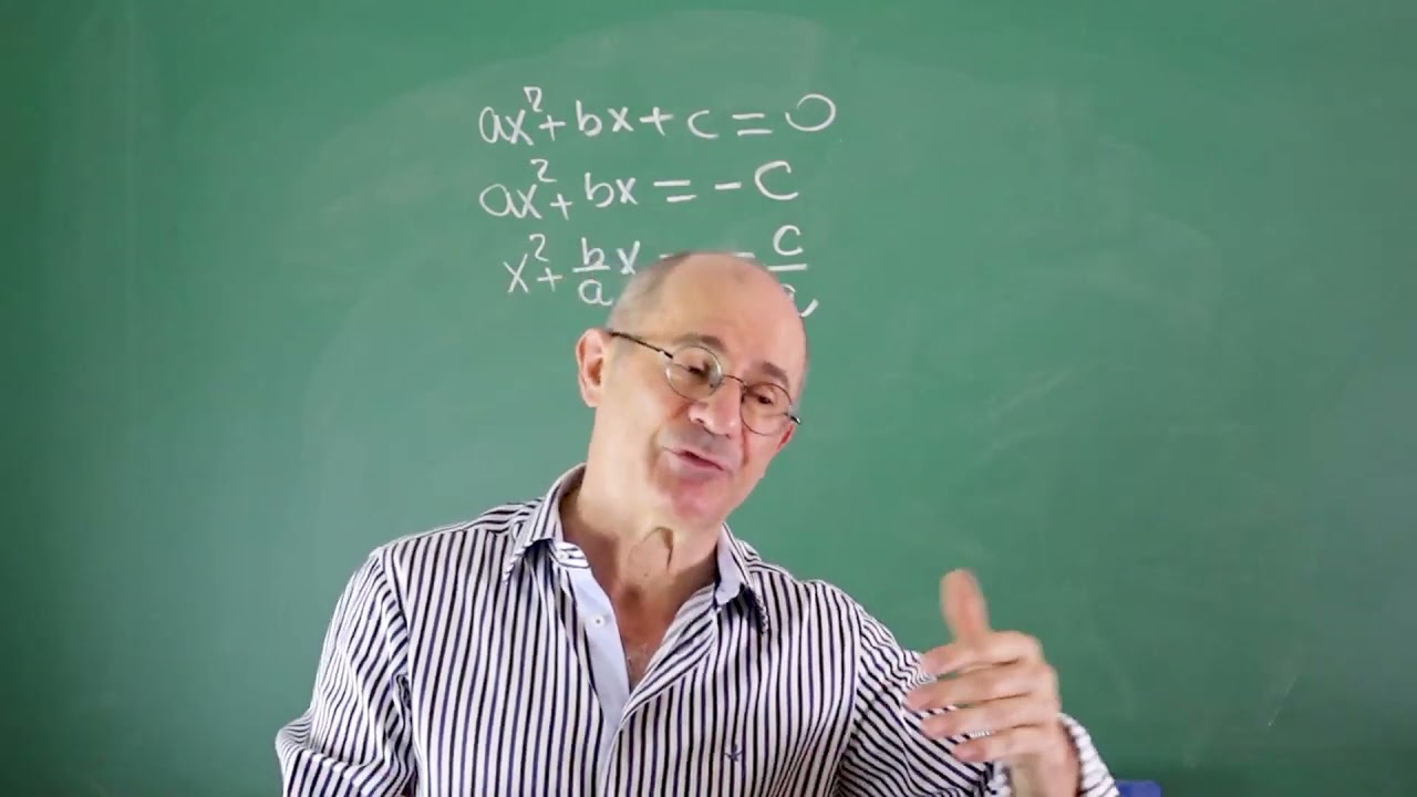 Solução de Equação do Segundo Grau - Museu da Matemática Prandiano - Prof Aguinaldo Prandini Ricieri
