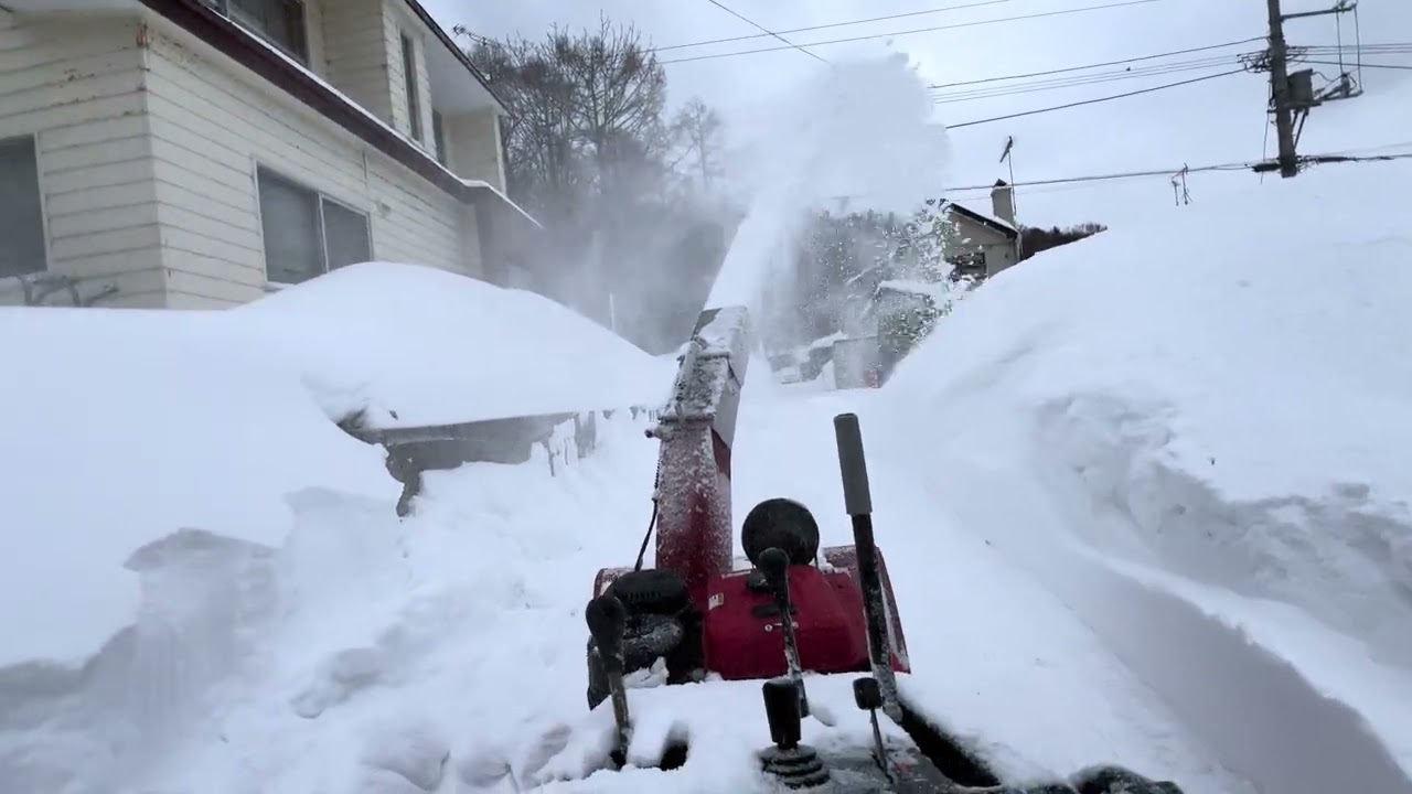 ホンダ除雪機　スノーラHS980 9馬力