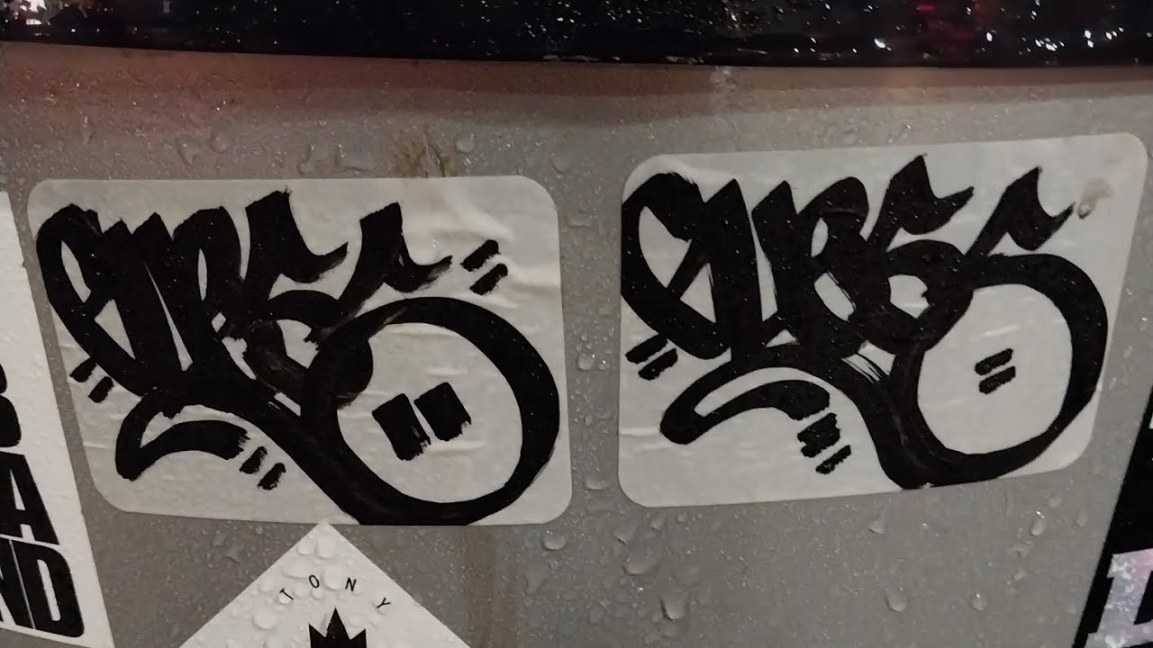 NYC GRAFFITI STICKER SLAPS 2023! YouTube