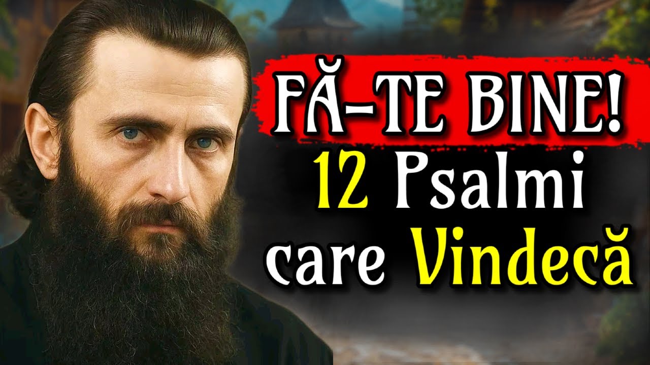 Psalmii Vindecători care te FAC BINE | Învățăturile lui Arsenie Boca