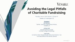 Avoiding the Legal Pitfalls of Charitable Fundraising