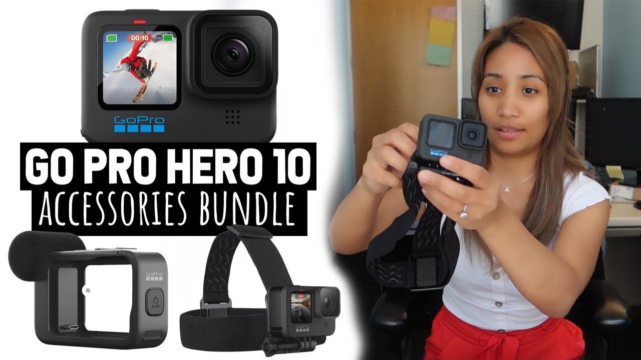 GO Pro Hero 10 unboxing (Accessories Bundle) Media Mod YouTube