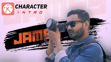 Pushpa Character Introduction Editing with kinemaster !! Character Intro Animation In Mobile Bangla
