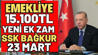 Emekli̇ 4A4B4C 15000Tl Yeni̇ Kök Maaş Artişi Ssk Sgk Bağkur Emekli̇leri̇ne Ni̇san Ek Zam Veri̇lecek Maa