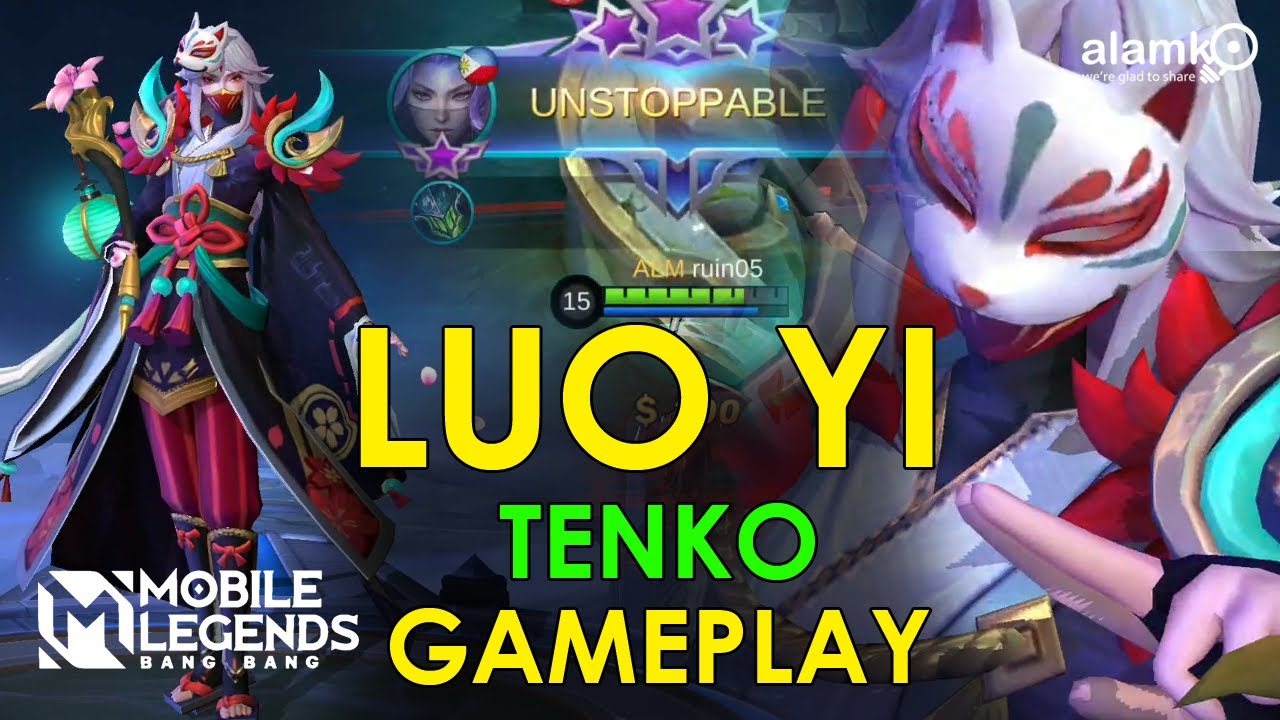 Mlbb Luo Yi Tenko Skin Gameplay Best 2020 Item Build Spell Emblem And Combo Mobile Legends Alamko That Info We Re Glad To Share Mlbb Luo Yi Tenko Skin Gameplay Best 2020 Item Build Spell Emblem And Combo Mobile Legends Alamko That Info We Re Glad To Share