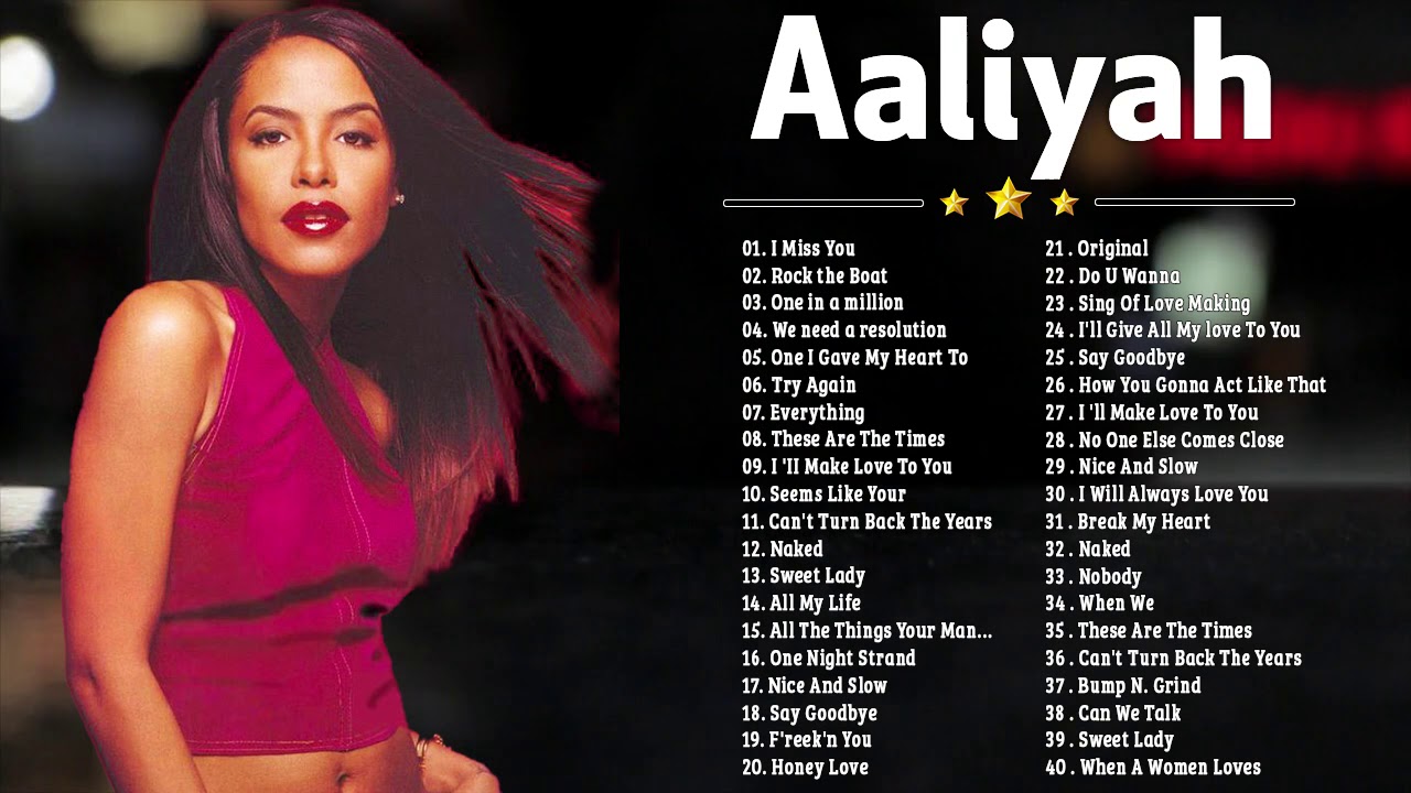Aaliyah Greatest Hits Full album 2021 - The Best Of Aaliyah - YouTube