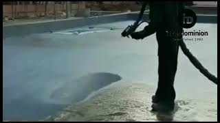 Water Proofing Spray Application with Graco HPCF Reactor2 EXP2