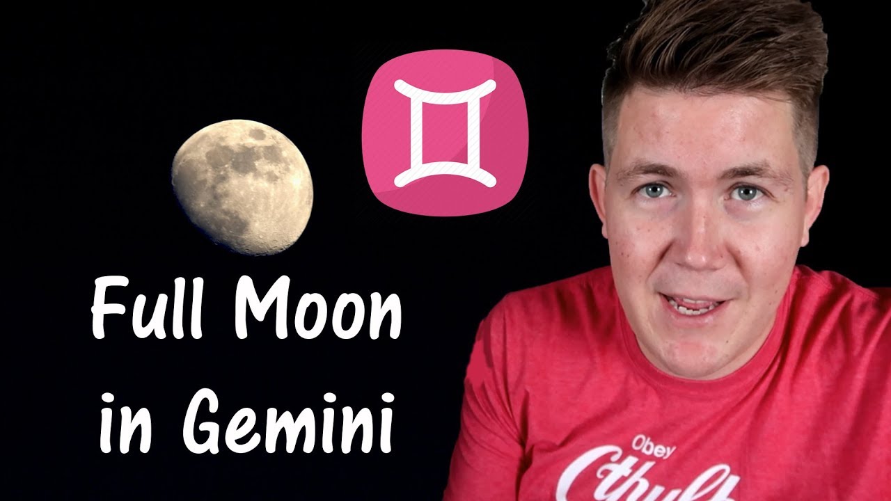 Full Moon in Gemini 23 November 2018 | Gregory Scott Astrology