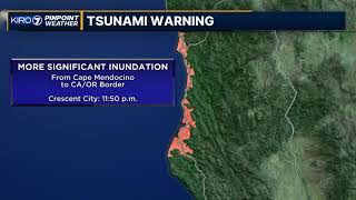 Tsunami Advisory for Washington 9pm update with Chief Meteorologist Morgan Palmer
