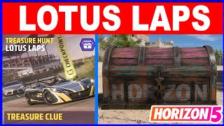 Forza Horizon 5 LOTUS LAPS Treasure Hunt - Treasure Clue With eleven in Rivals