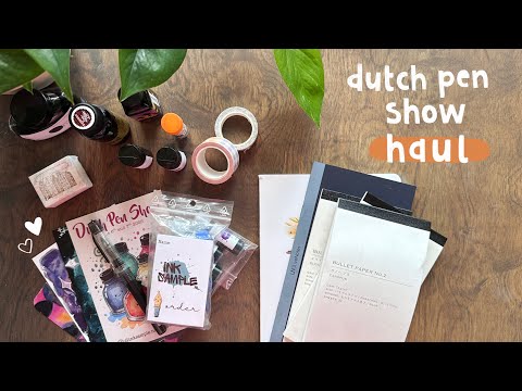 Dutch Pen Show Haul 2026