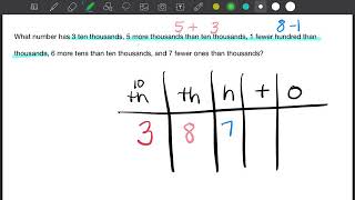 11.16.20 Place Value Word Problems
