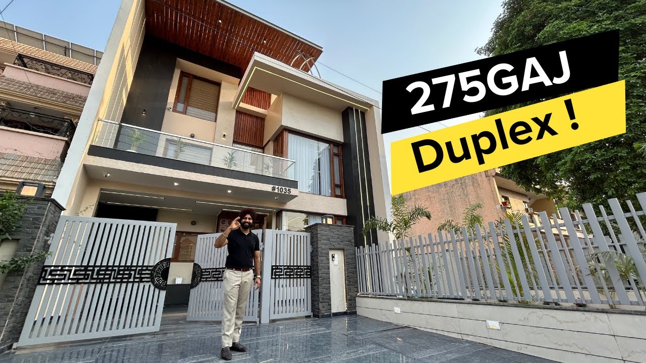275 Gaj Luxury Duplex House Design On 60 Ft Road | Sector- 125,  Mohali !