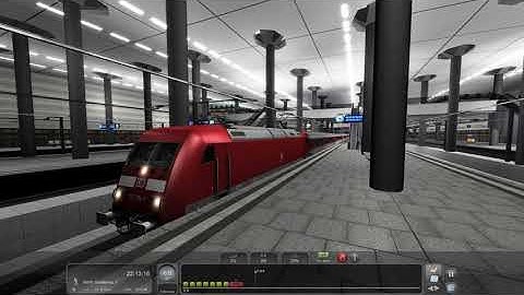 9 Night Train - Berlin to Wittenberg - DB BR 101 DBAG Red - Train Simulator 2022