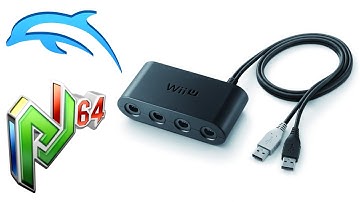 Wii U Adapter on Windows for Dolphin 5.0 Project64 CEMU & Other Programs!