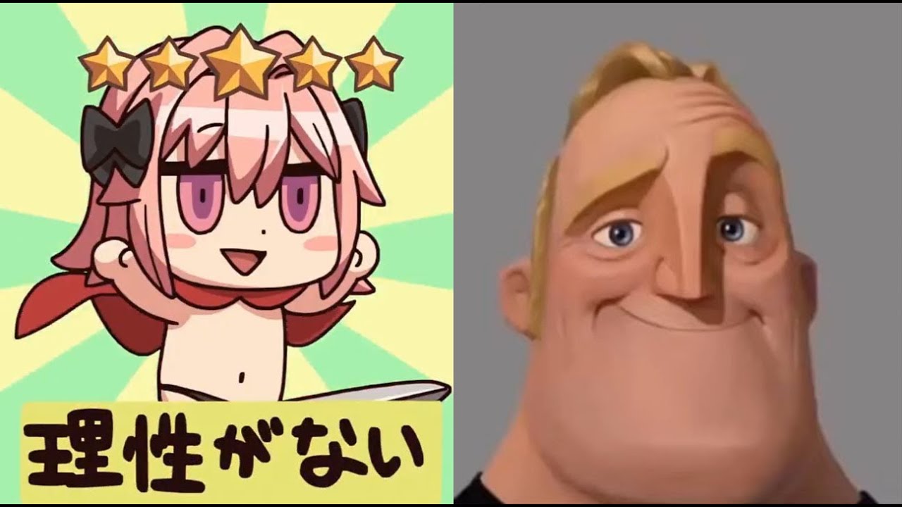 Mr. Incredible becoming uncanny while rolling Femboi