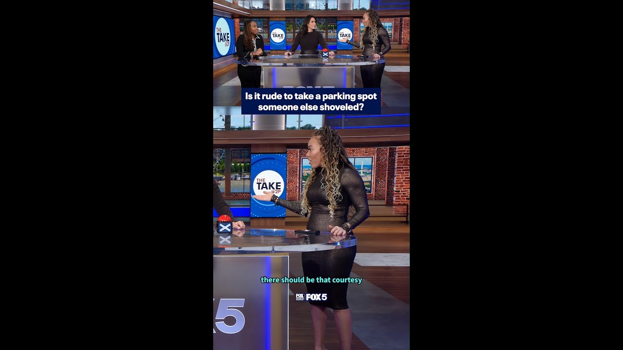 Is it rude to take a parking spot someone shoveled?