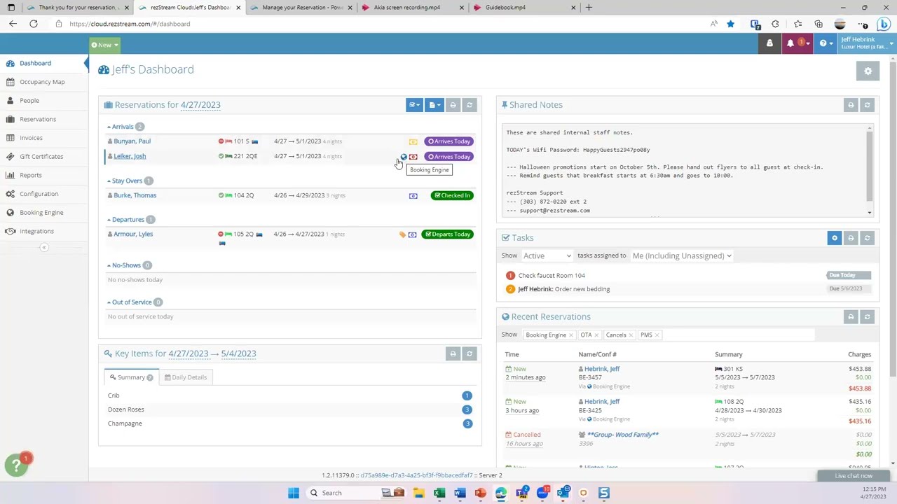 Growing Your Hotel Operations with rezStream Cloud PMS