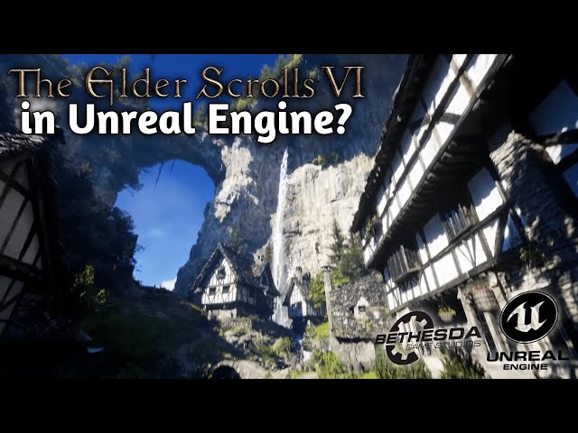 ELDER SCROLLS 6 FIRST CHARACTER REVEALED, UNREAL ENGINE 4 SHOWS