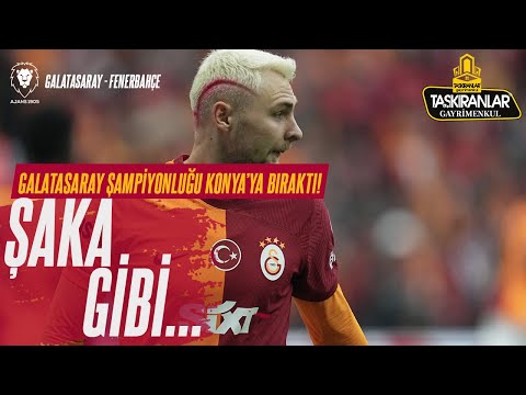 Galatasaray ŞAKA GİBİ... | Galatasaray - Fenerbahçe : 0-1 | Şampiyonluk Konya'ya Kaldı | Mert Hakan