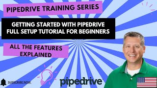 Pipedrive 101 The Ultimate Beginner’s Guide Day One Setup & Tour - Pipedrive Training Series Vid #1 Profile