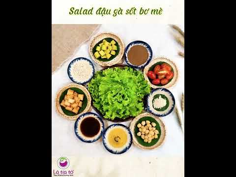 Video SALAD ĐẬU GÀ SỐT BƠ MÈ - CHO NGÀY HÈ THANH MÁT ???? - youtube