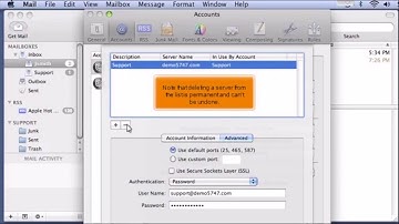 4) How to create and manage outgoing mail servers in Apple Mac Mail by Gecko Websites