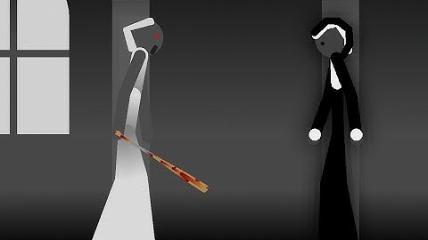 Nightmare Granny VS The Nun Valak - Stick Nodes Animation
