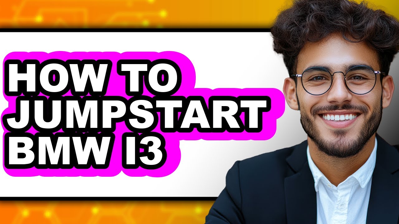 How To Jumpstart BMW I3 (Easy Method) - YouTube