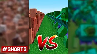 Мутанты Жители Против Мутантов Зомби В Майнкрафт Компот