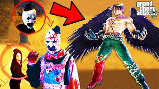 Franklin Search LUCIFER HELL BOSS To Fight SERBIAN DANCING LADY in GTA 5 | SHINCHAN and CHOP