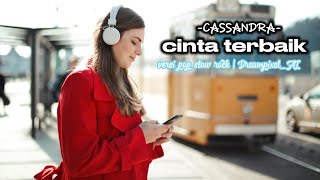 Cinta Terbaik – Cassandra | Versi Pop Slow Rock 🎸 Cover AI (Lirik Video) ❤️