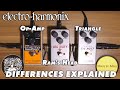 Electro-Harmonix Op-Amp vs. Ram&#39;s Head vs. Triangle Big Muff - Differences explained