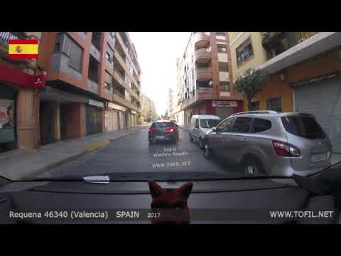 Requena 46340 SPAIN 2017 Dashcam Driving Movies WWW.TOFIL.NET