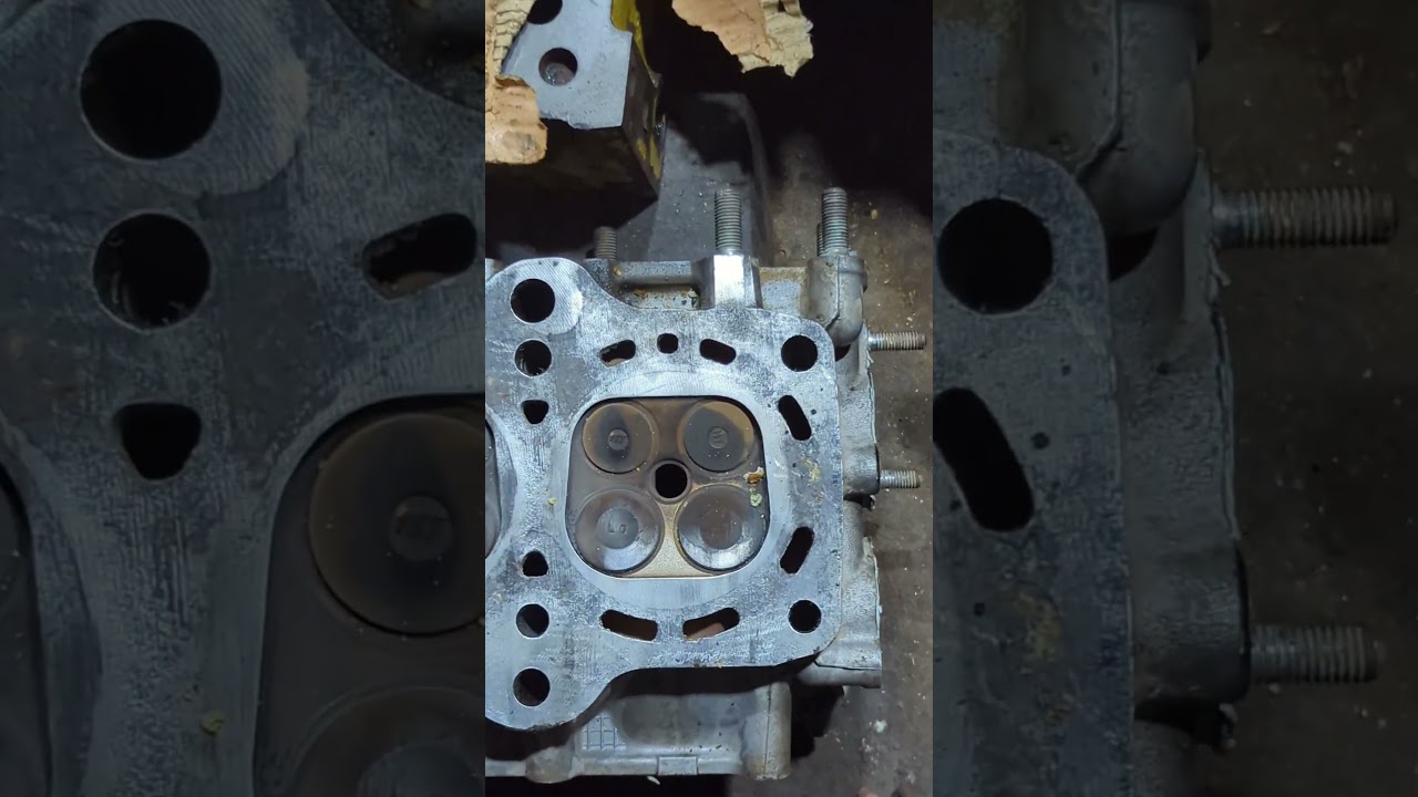 Burnt Engine Head Gasket, Overheating Problem, Head Face out Damaged 