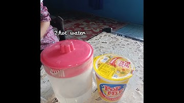 Tutorial membuat pop mie dengan mudah☺(Praktek Bahasa Inggris) kelas XIpk Madrasah Aliyah Swasta