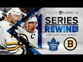 Bruins vs. Maple Leafs First-Round Mini-Movie | 2024 Series Rewind